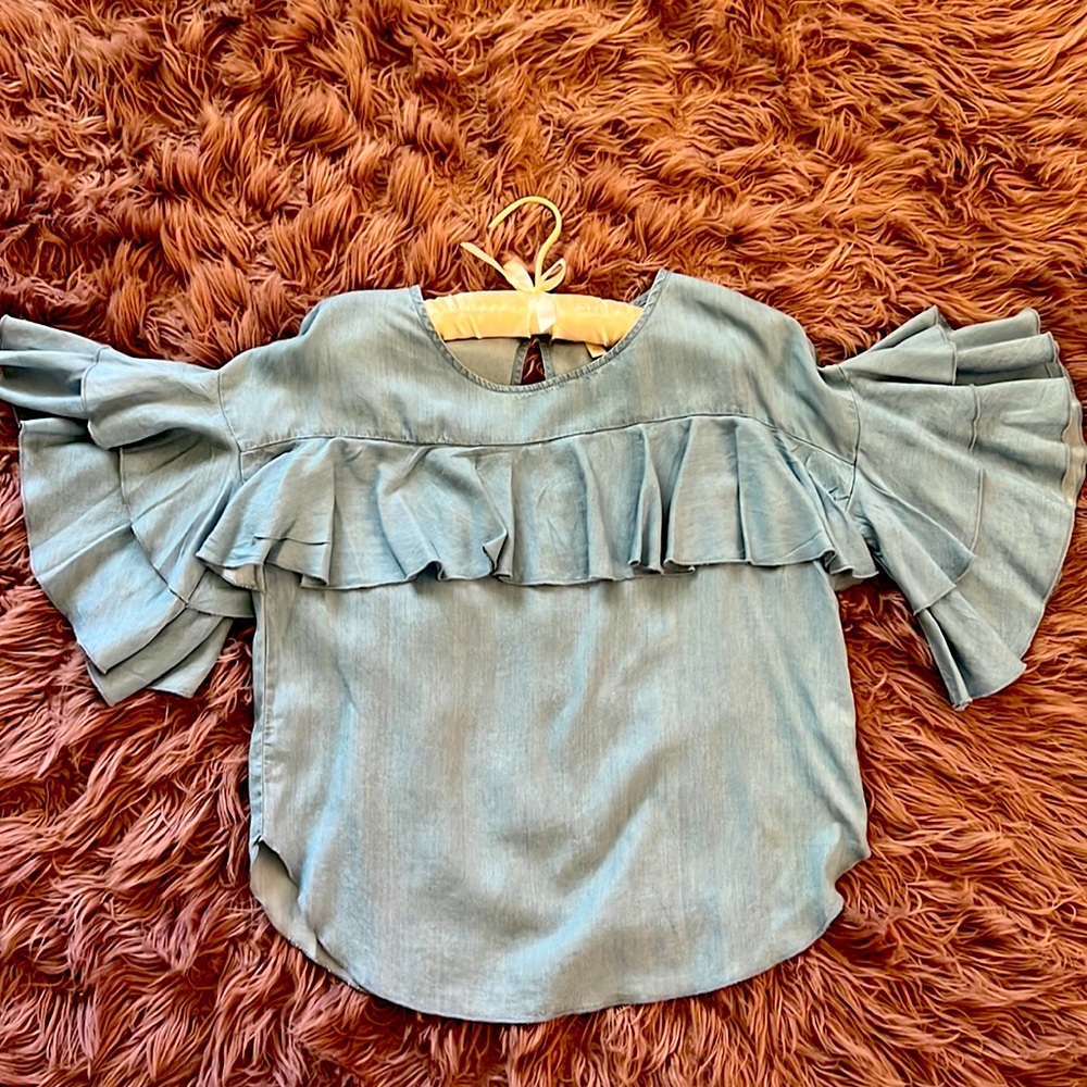 Beautiful jeans blouse